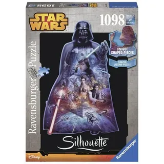 Star Wars Darth Vader. Silhouette Puzzle