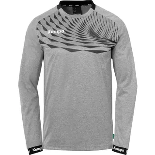 Kempa Wave 26 Longsleeve Unisex Sport Langarmshirt Sport-Pullover Handball Torwart-Trikot Langarm-Pullover für Handball Volleyball Indoor - elastisch und schnelltrocknend, Handball-Trikot