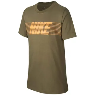 Nike Kinder T-Shirt NSW Therma Fleece, Medium Olive, XS, CI9628