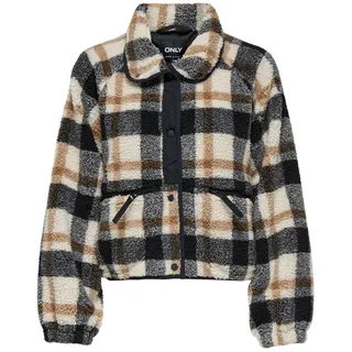 ONLY Onlcalista Life Check Teddy Jacket OTW