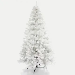 Weißer Weihnachtsbaum, schneebedeckter Weihnachtsbaum, Optionale Weihnachtsbeleuchtung, Weihnachtsbaum Dekoration nach Ihrem Geschmack, Chistmas Tree
