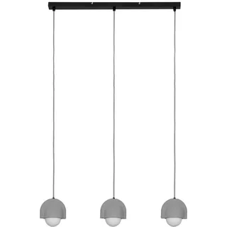 Novel Hängeleuchte , Grau, Schwarz, Weiß , Metall, Glas, Keramik , Vintage , 13x114x80 cm , RoHS, Ce , Lampen & Leuchten, Innenbeleuchtung, Hängeleuchten, Pendelleuchten
