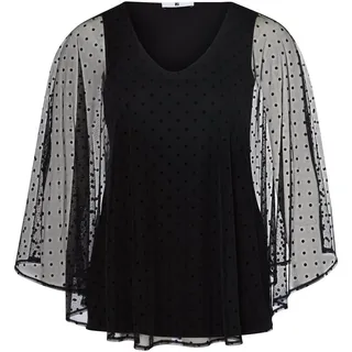 Mesh-Shirt Anna Aura schwarz