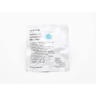 COVETRUS Fiberglasbinde, Blau, 2,5 cm x 1,8 m, 1 Stück, 3600 W, 1 Liter, 44 Dezibel, Kunststoff