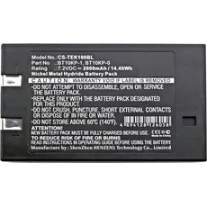 CoreParts Battery for Crane Remote, Fernbedienung, Schwarz