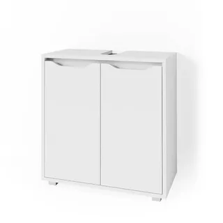 Vicco Waschbeckenunterschrank Ruben, 60 x 62.5 cm, - Weiß