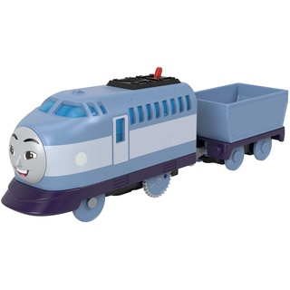 Thomas & Friends, Le Train Thomas, Kenji Motorisierte Lokomotive mit Batteriebetrieb, Spielzeug für Kinder, 3+ Jahre, HHN40