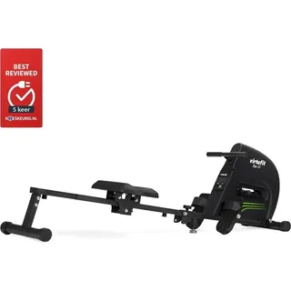 VirtuFit Row 1.0 Rudergerät mit verstellbarem Elastomer-Widerstand - Schwarz
