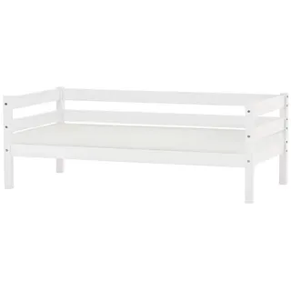 Jugendbett ECO Comfort 70 x 160 cm Kiefer massiv weiß