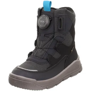 superfit Jungen Mars Warm Gefütterte Gore-tex Grau/Schwarz 2000 Stiefel, Grau Schwarz 2000, 35 EU