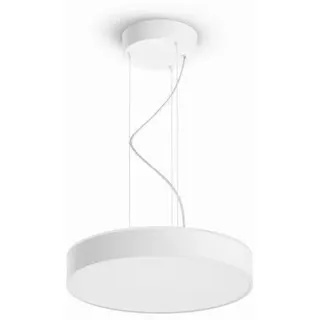 Philips HUE Led-Hängeleuchte , Weiß , Metall , F , 12.9 cm , Smartphone-Steuerung , Lampen & Leuchten, Innenbeleuchtung, Smart-Home-Lampen, Smart Home Hängeleuchten