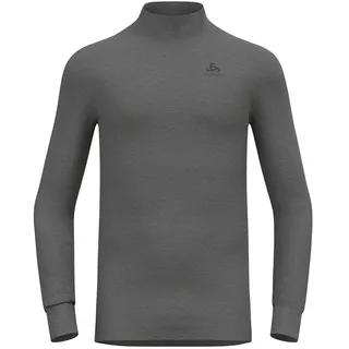 Odlo Turtle Active Warm Eco Langarm-baselayer - odlo steel grey melange - S