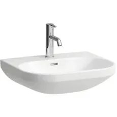 Laufen Lua Waschtisch, ohne Hahnloch, mit Überlauf, 550x460mm, H811081, Farbe: Pergamon