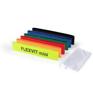 flexvit Mini Fitnessband, 6er-Set