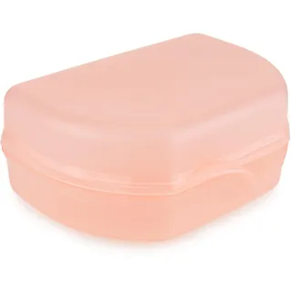 Tupperware To Go Snacky rosa Brotbox Kindergarten Pausenbrot Sandwich Dose (inkl. Lollitup)
