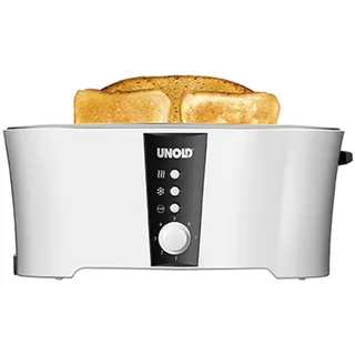 Unold Design Dual Toaster Weiß/Schwarz