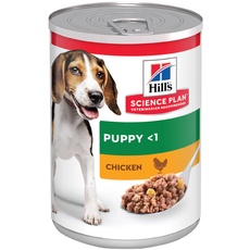 Bild Science Plan Puppy <1 mit Huhn Hundefutter nass