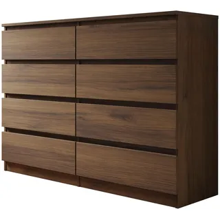 Mirjan24 Malwa M8 Highboard 140 cm Braun