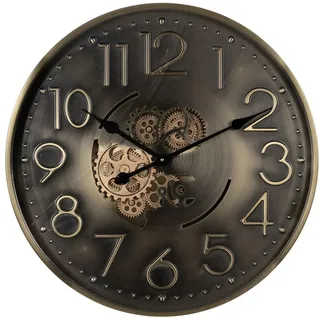 BigBuy Home Wanduhr Gold Eisen 60 x 8 x 60 cm - Marke EAN: 8445146105271