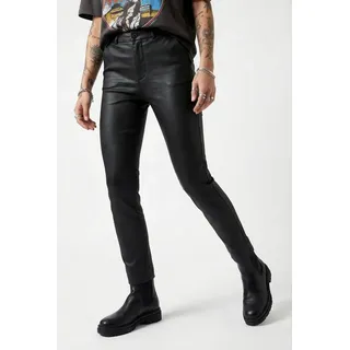 Freequent Stoffhose »FQSOLVEJ - COOPER« Sommerhose knöchellang aus elastischer Viskose-Mischung, schwarz,