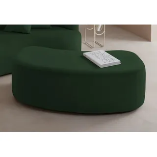 LeGer Home by Lena Gercke Hocker Dilara Polyester 143 x 45 x 68 cm Dunkelgrün