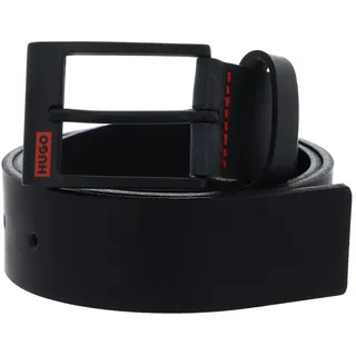 HUGO BOSS Herrengürtel Leder schwarz 80
