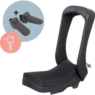 Urban Iki Junior Kindersitz Für Fahrräder - Black / Black - Max 35 kg