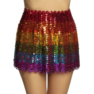 Boland Mini Rock Damen Pailletten Einheitsgröße