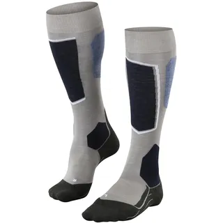 Falke SK6 Pro Damen Skiing Kniestrümpfe m.grey mel 3539, 39-40