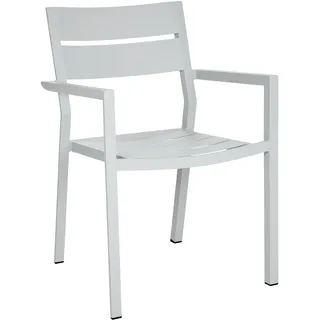 Brafab Delia Gartenstuhl mit Armlehne Aluminium pulverbeschichtet