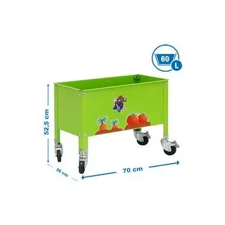 Simonrack Hochbeet SIMONGARDEN URBAN Metall grün rechteckig 70,0 x 48,5 cm, 1 St.