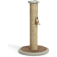 Beeztees BZ KRATZBAUM ROFRA 30X30X49CM (49 cm, Grun Beige), Katzenbaum