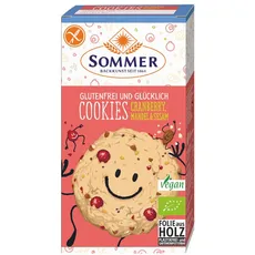 Bild Cookies Cranberry Mandel Sesam glutenfrei