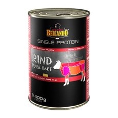 6 x 400 g Vită Single Protein Belcando Hrană umedă pentru câini