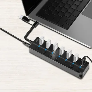 Logilink USB 3.2 Gen1 Hub 7 Port)