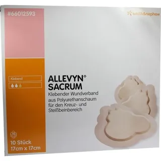 smith & nephew gmbh - woundmanagement Allevyn Sacrum Schaumverband 17 x 17 cm 10 St.