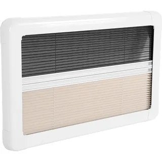 28 x 12 Zoll RV-Fenster-Innenjalousien, Insektenschutz, UV-Schutz, abweisend für Wohnmobil, Wohnwagen, Wohnmobil