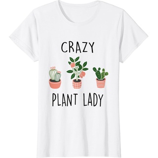 Crazy plant Lady funny garden mama plant lady plants lover T-Shirt