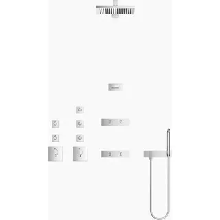 Dornbracht WATER FAN vertical UP-Seitenbrause, 36513979-00 - Silber