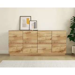 OTTO home Sideboard Angers 180 x 80 x 38 cm Beige