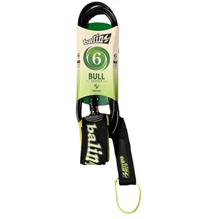 Balin Bull 7 Mm Surfleash - Black / Yellow - 6 ́