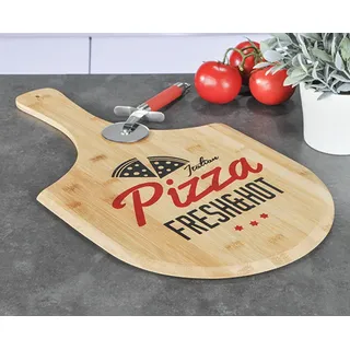 Hi Pizzabrett aus Bambus, ca. 53,5 x 30,5 x 0,9cm, VE=12 PE=1