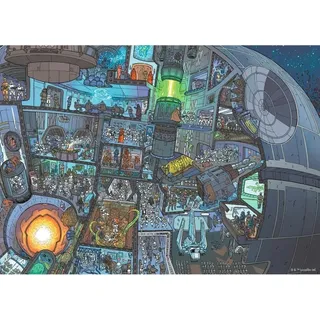 RAVENSBURGER Puzzle Star Wars: Wo ist Chewy? 1000 Puppen