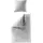 Baumwolle Silber 155 x 220 cm 2 x 80 x 80 cm