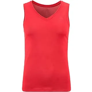 Odlo Damen Funktionsunterwäsche Tanktop mit V-Ausschnitt Active F-Dry Light ECO, American Beauty, M