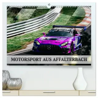 Calvendo Motorsport aus Affalterbach (hochwertiger Premium Wandkalender 2026 DIN A2 quer), Kunstdruck in Hochglanz: