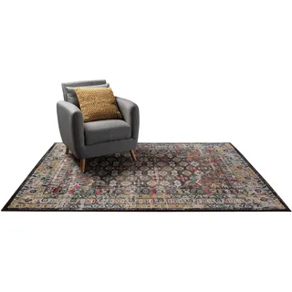 benuta Nest Vintage Teppich Casa - Mehrfarbig 120x170 cm - Teppich für Wohnzimmer, Schlafzimmer und Flur - Pflegeleicht - Fußbodenheizung Geeignet