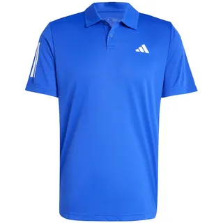 Adidas Club 3-Streifen Tennis Poloshirt Lucid Blue XS