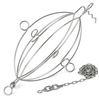 Petromax Grillkorb 35,5 cm Edelstahl Schwarz