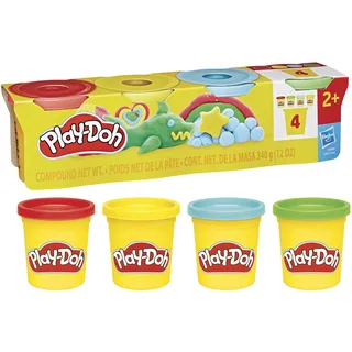 Hasbro Play-Doh Knete 4er-Pack klassische Farben à 85 g